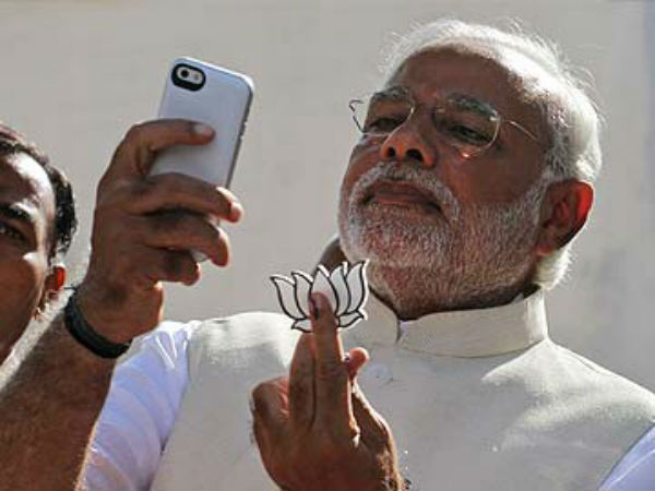 1 મોદી સેલ્ફી