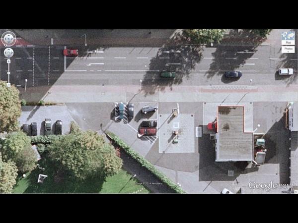 Flipped Car