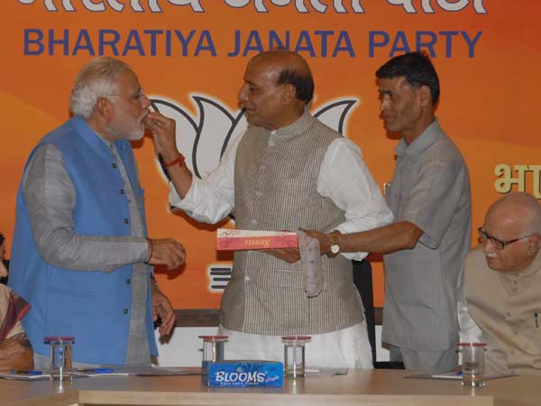 દિલ્હીમાં નરેન્દ્ર મોદી, ભાજપમાં ઉત્સાહ