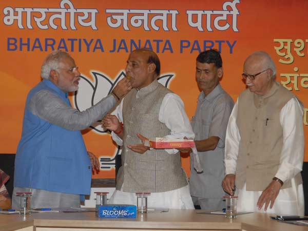 દિલ્હીમાં નરેન્દ્ર મોદી, ભાજપમાં ઉત્સાહ