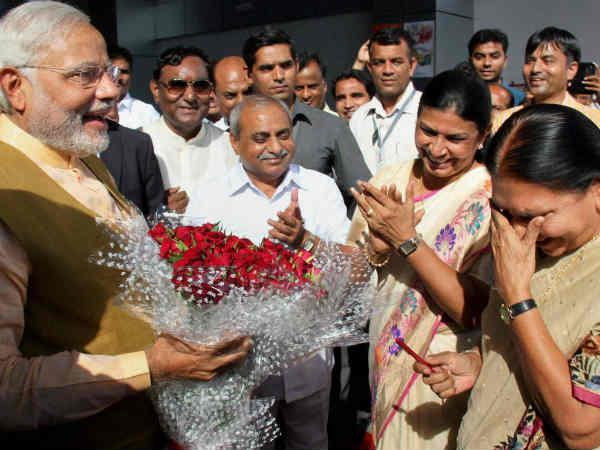ગુજરાતના નવા મુખ્યમંત્રી આનંદીબેન પટેલ