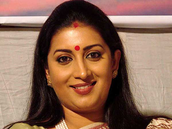 સ્મૃતિ ઇરાની(કેબિનેટ મંત્રી)