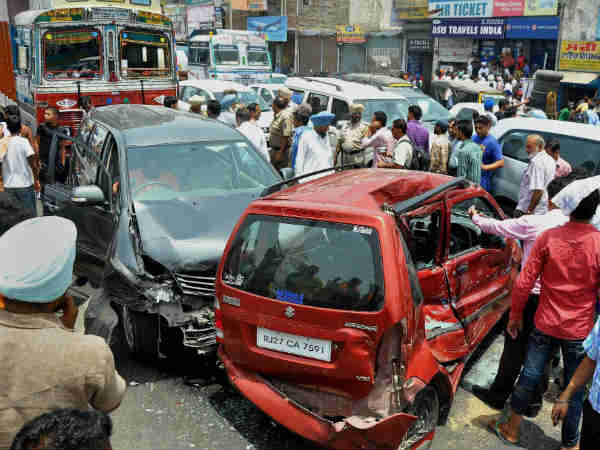 પટિયાલામાં અકસ્માત