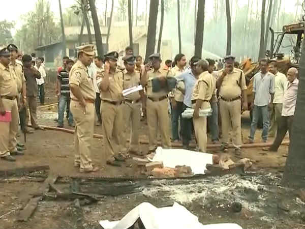 GAIL gas leak fire In Andhra Pradesh