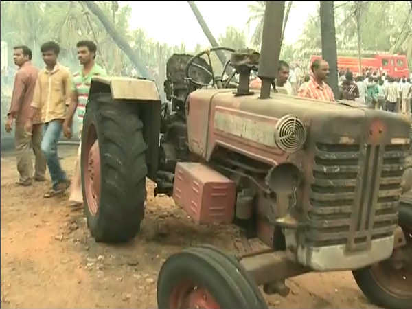GAIL gas leak fire In Andhra Pradesh