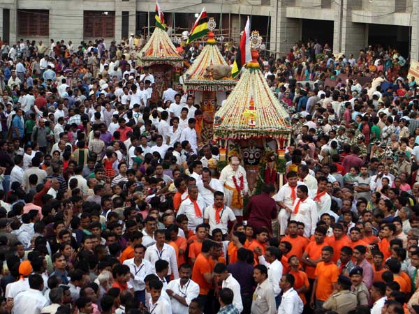 ભગવાન જગન્નાથની રથયાત્રા