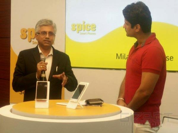 Spice Stellar Mi-361 and Stellar Mi-497 launch pics