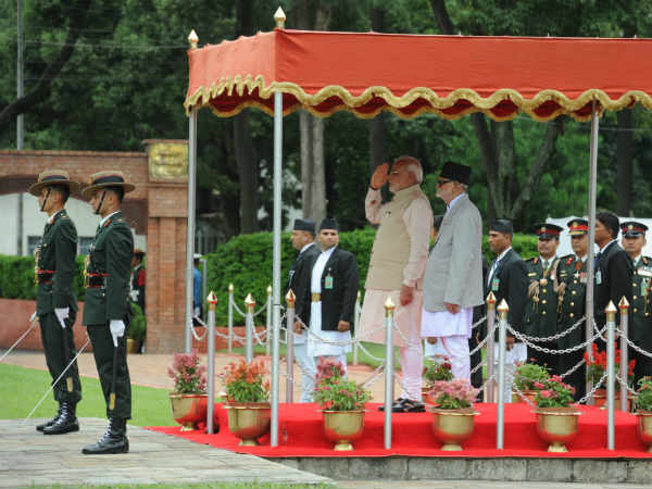 તસવીરોમાં મોદીની નેપાળ યાત્રાની તસવીરી ઝલક