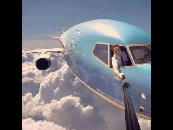 Glad I wasn't on this guy's plane