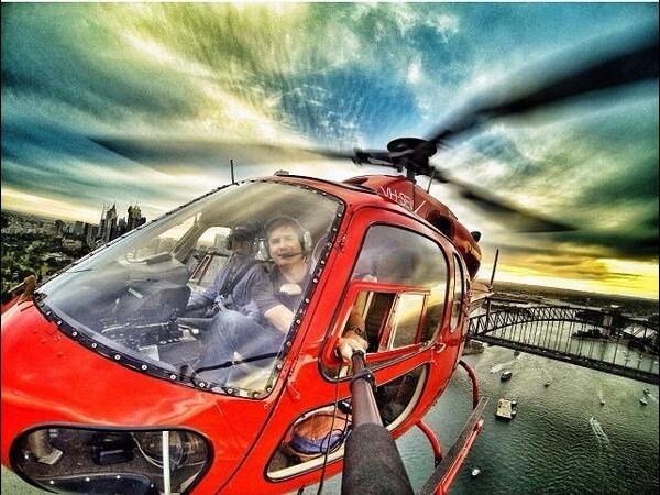 Chopper selfie
