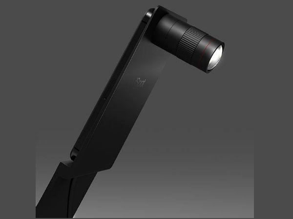 Sleek Camera Lens Lighting