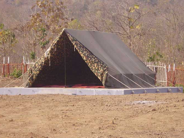 તંબૂમાં રહેવાની સગવડ