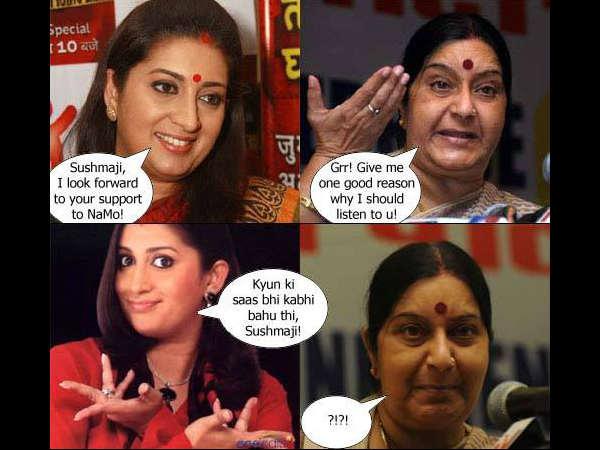 Smriti Irani facebook jokes