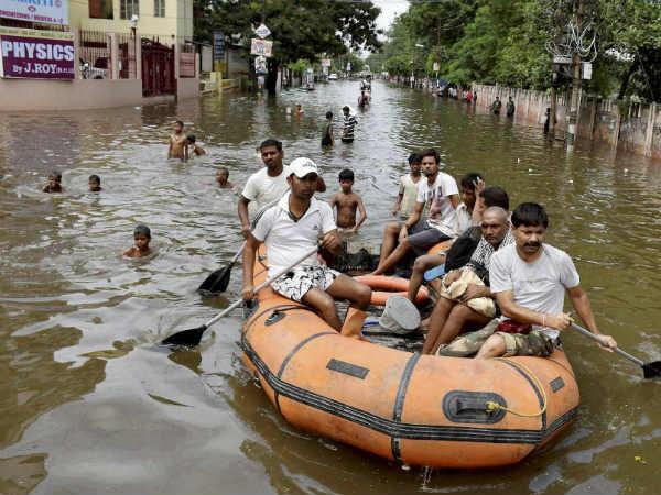 પટનામાં પ્રાકૃતિક ઘટના
