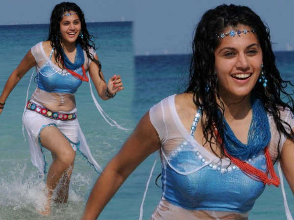 South Indian Actresses On Beach