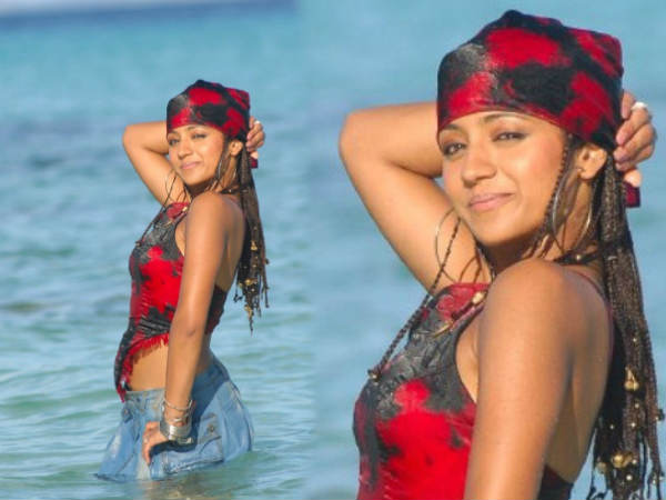 South Indian Actresses On Beach