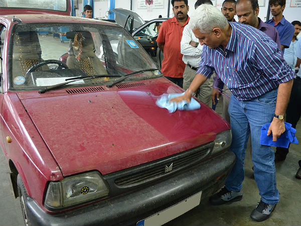 મારુતિ 800 પર કરવામાં આવ્યો તેનો ઉપયોગ