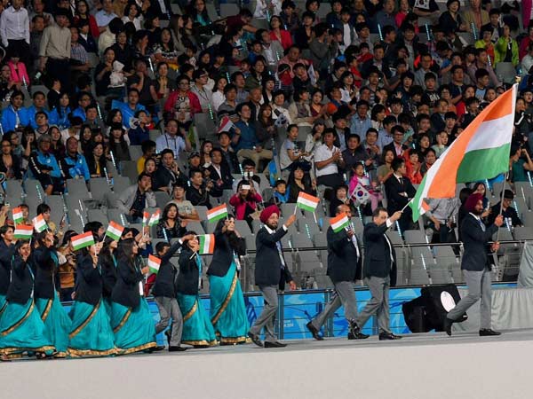 ભારતીય રમતવીરોનું માર્ચ