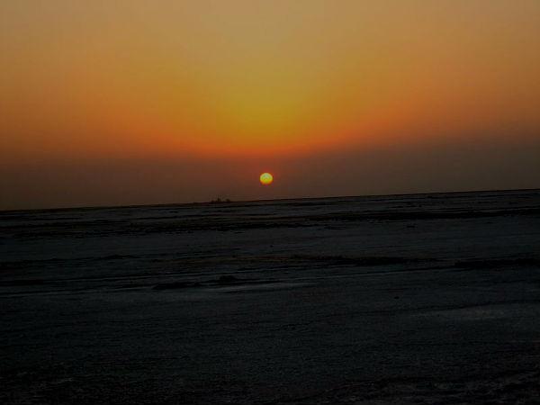 કચ્છના રણમાં સનસેટ