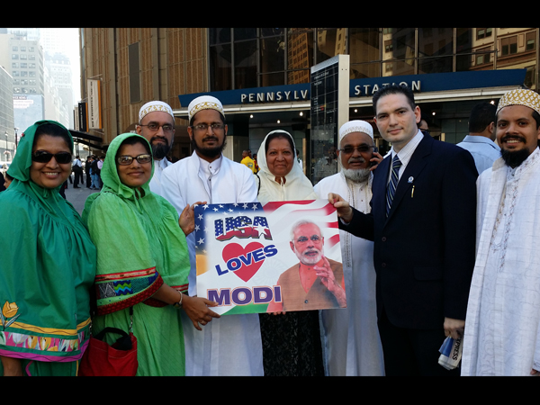 Narendra Modi Brings Together Hindu Muslim Sikh Christian America