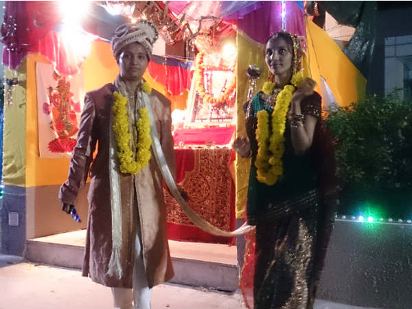 નવપરણિત કપલ