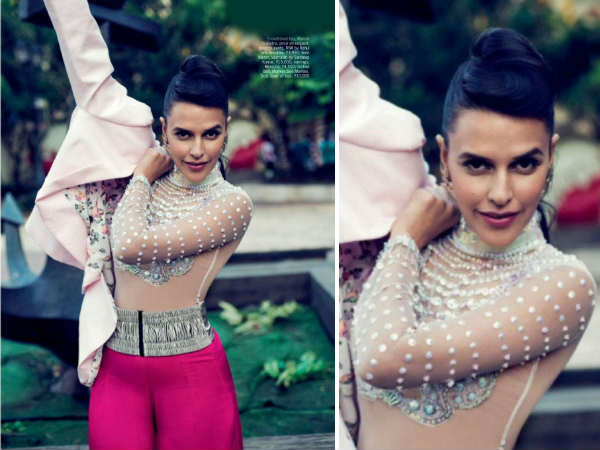 કૉસ્મોપૉલિટન મૅગેઝીન માટે નેહા ધુપિયાનું Gorgeous ફોટોશૂટ