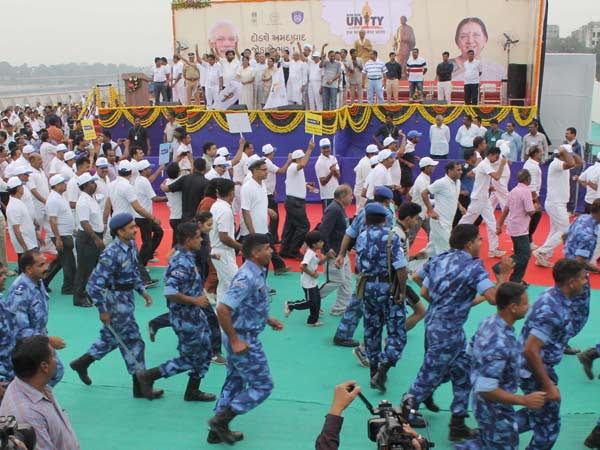 ગુજરાતમાં ‘રન ફૉર યુનિટી'