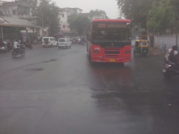 અમદાવાદમાં ભારે વરસાદ