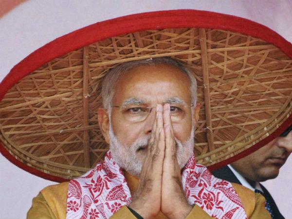 ગોવાહાટીમાં વડાપ્રધાન મોદી