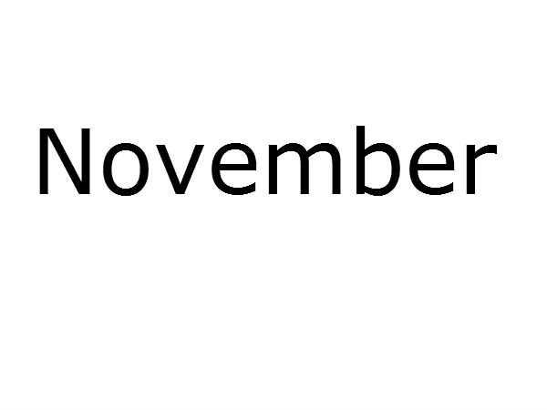 નવેમ્બર: