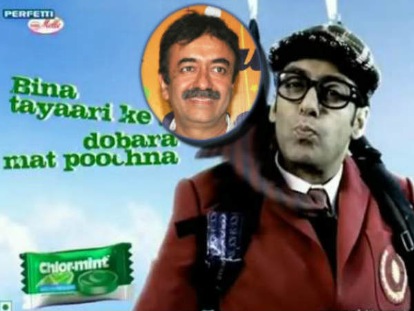 રાજૂ હીરાણીને ક્લોરમિંટ