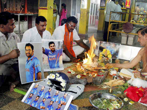 વર્લ્ડ કપ માટે પૂજા