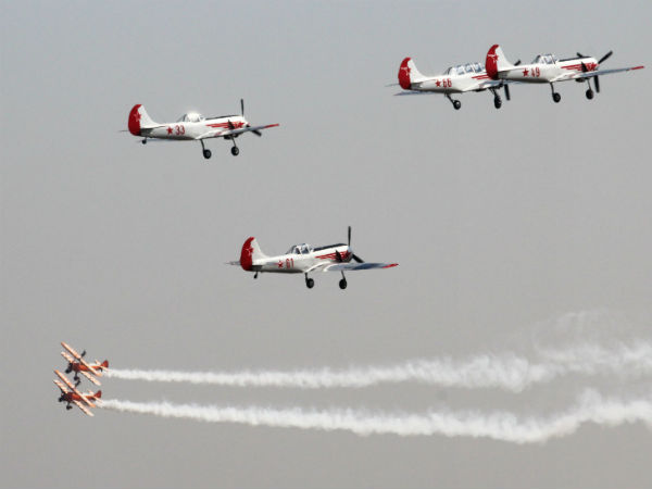 એરો ઇન્ડિયા 2015 શૉની દિલધડક તસવીરો