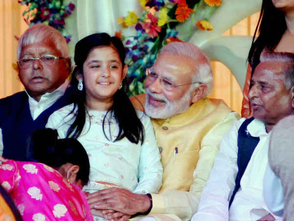 શાહી લગ્ન સાથે લાલુ-મુલાયમ બન્યા સંબંધી