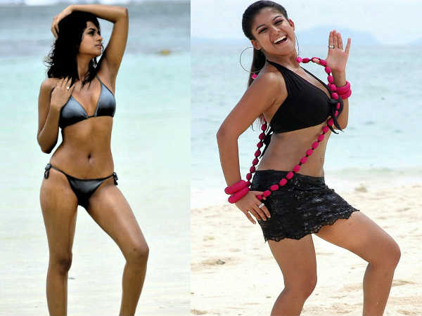 Indian Actresses at Beach