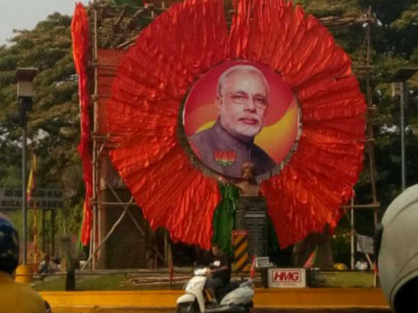 કેસરિયા રંગમાં રંગાયું બેંગ્લોર