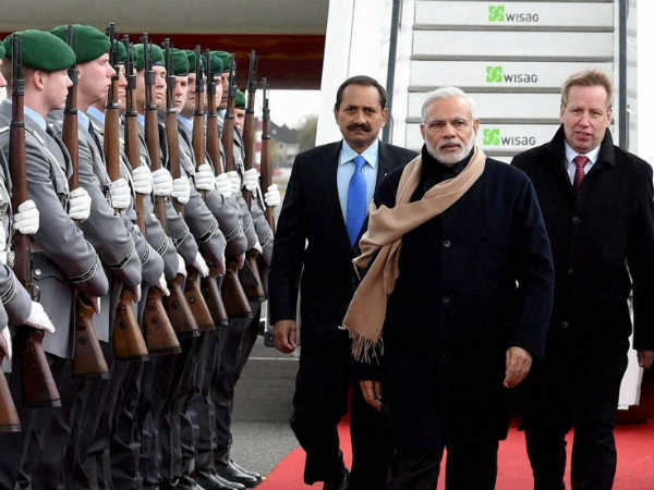 બર્લિન પહોંચ્યા મોદી