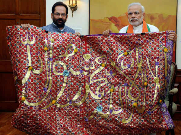 ખ્વાજાજીને ચઢાવા મોદીએ મોકલી ચાદર