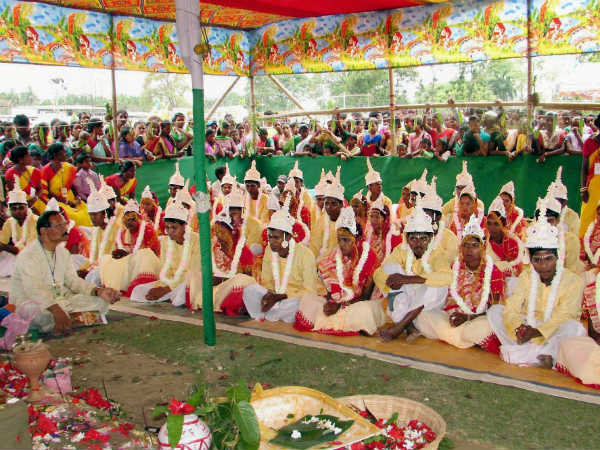 પશ્ચિમ બંગાળમાં સર્હુલ ઉત્સવ