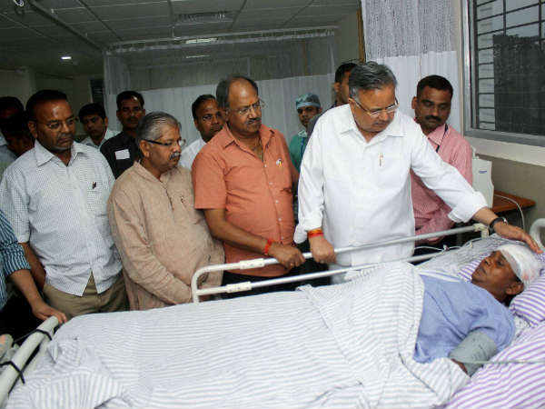 રાયપુરમાં મોદીના મંચ પડતા 55 લોકો ઘાયલ