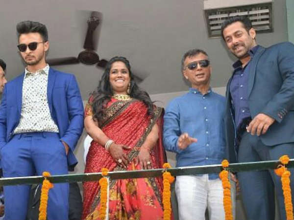 અર્પિતા ખાનનું રિસેપ્શન