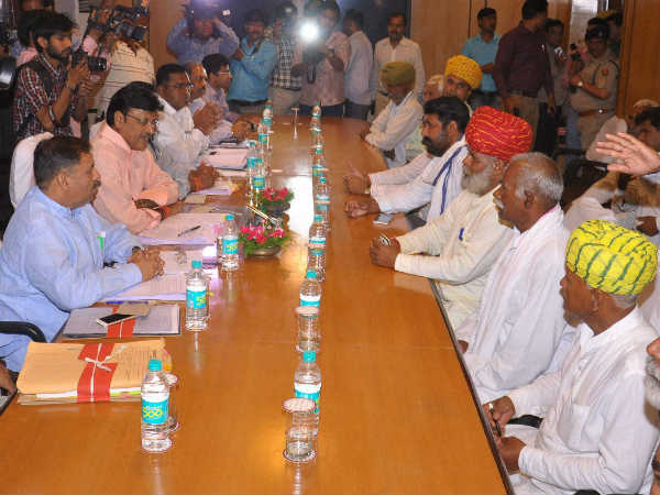 આજે વાતચીત પછી ગુર્જર આંદોલન બંધ થઇ શકે છે.