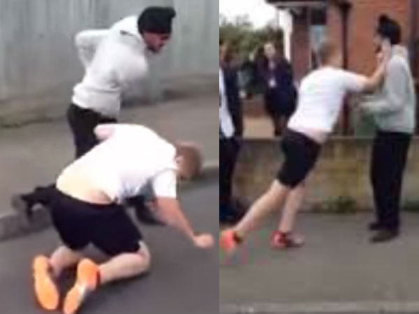 Video Viral Sikh Boy Fights Teaches Bully Lesson