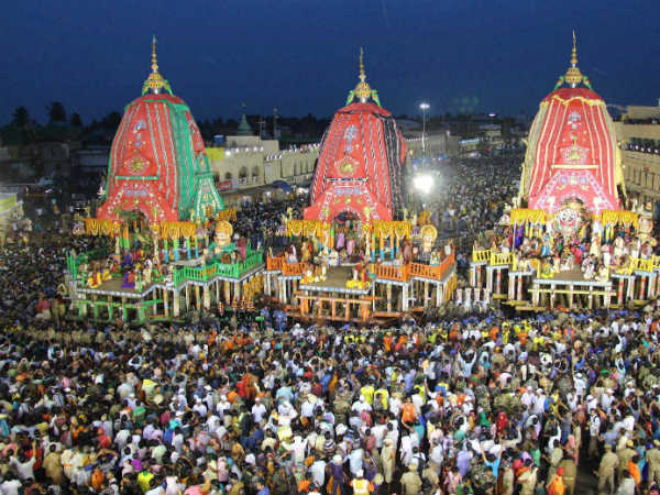 પુરીમાં ભગવાન જગન્નાથે કરી નગર યાત્રા