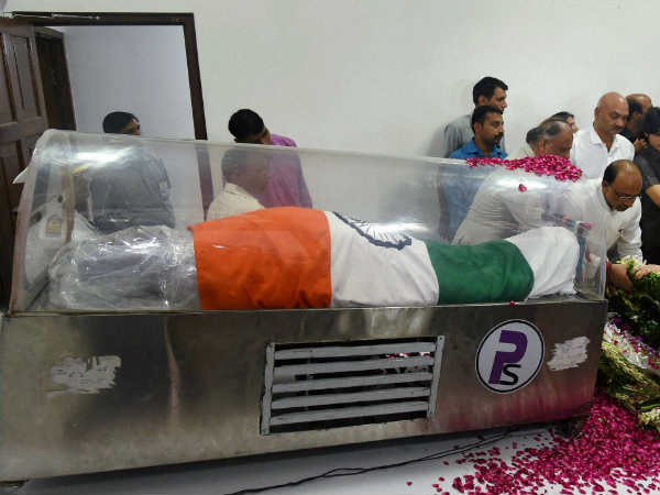 કલામનો પાર્થિવ દેહ