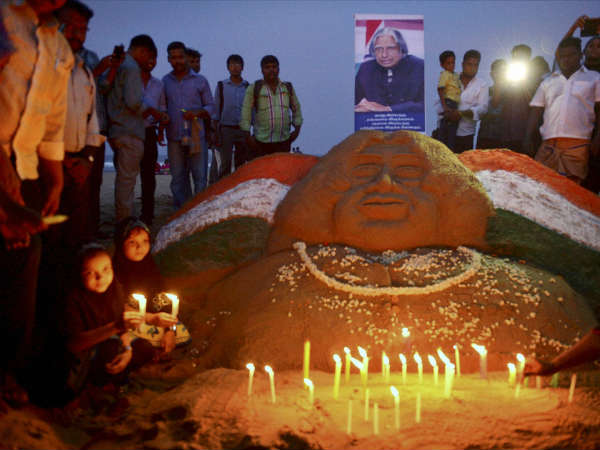ચેન્નઇમાં ડૉ. કલામને કંઇક આ રીતે યાદ કરાયા