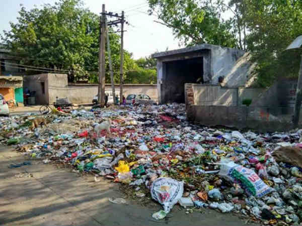 કચરો ગમે ત્યાં ફેકવો