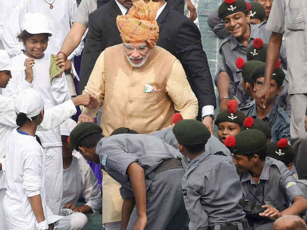 મોદીના ભાષણના મુખ્યઅંશો