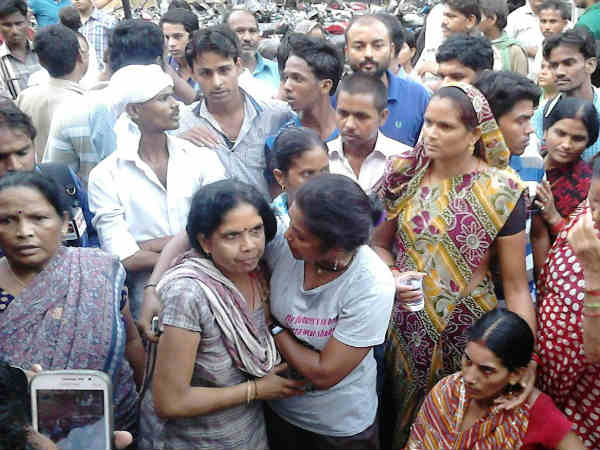 બાળકના પરીજનોની હાલત