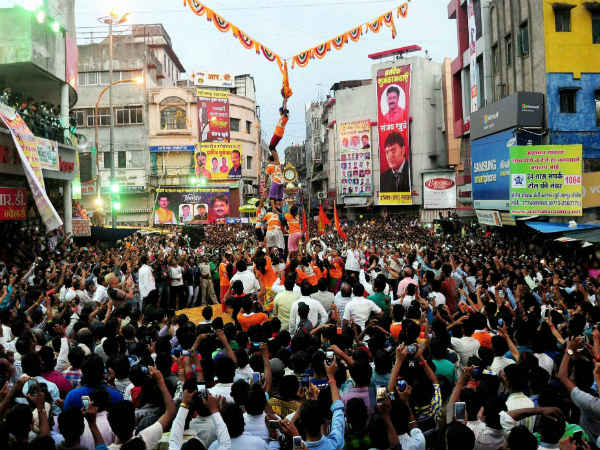 નાગપુરમાં દહીં હાંડી